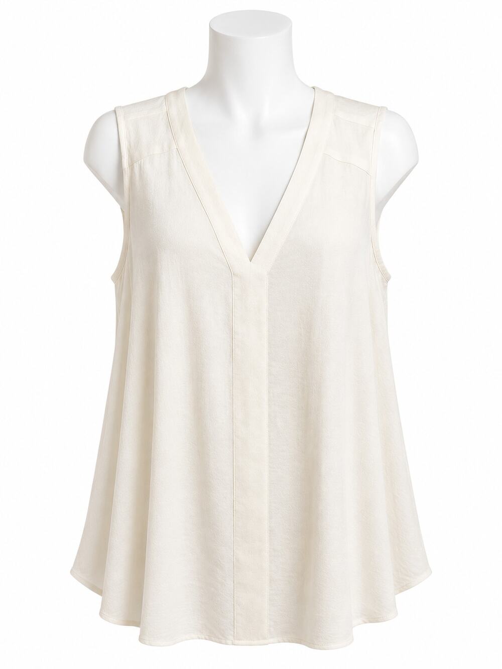 Torrid Charmeuse Tank – Ivory – Size 5X